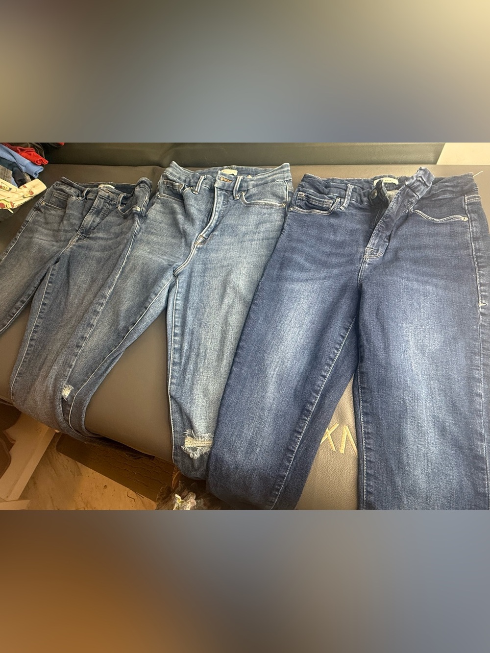 Good American High-Rise Jeans - price for all 3. Size 4/27